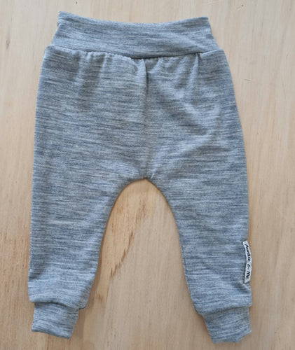 Harem Pants - Light Grey (Merino)